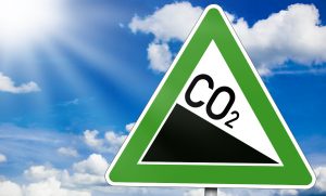weniger CO2